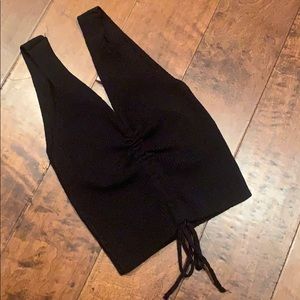 Black adjustable top